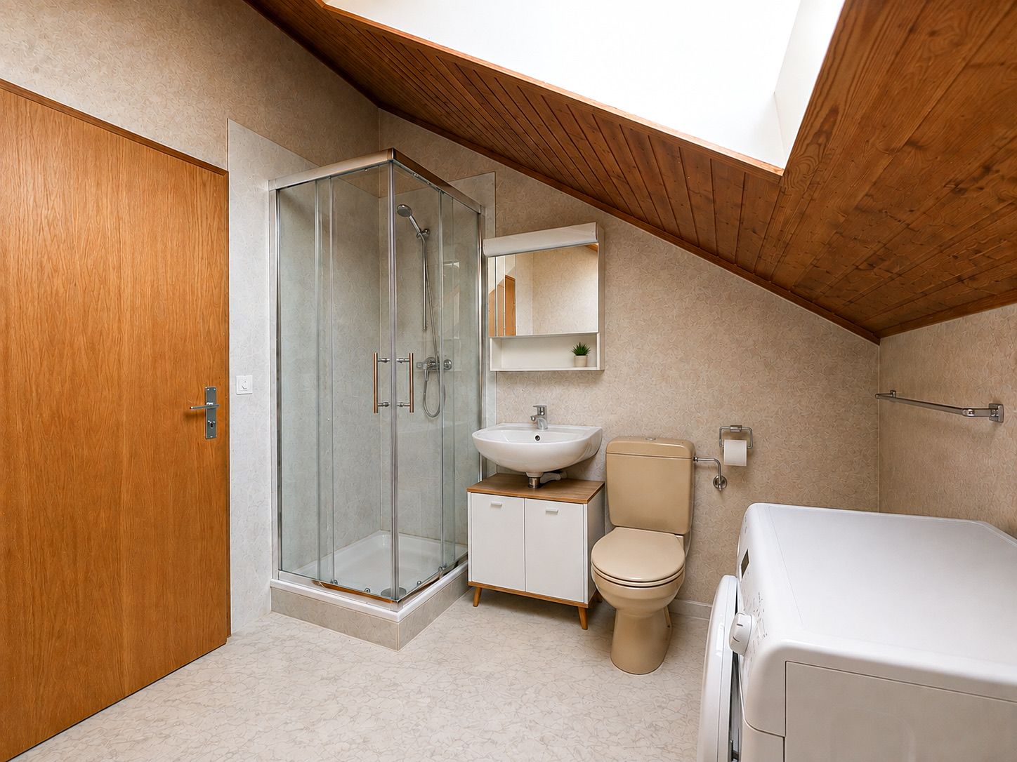 Badezimmer der Wohnung